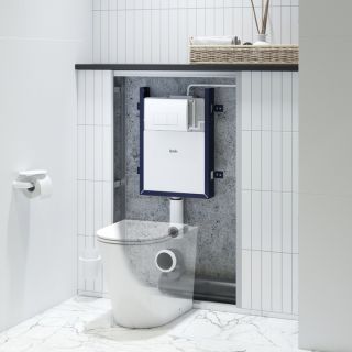 Бачок скрытого монтажа IDDIS Optima Home OPH0W0Ci32K с клавишей смыва белый